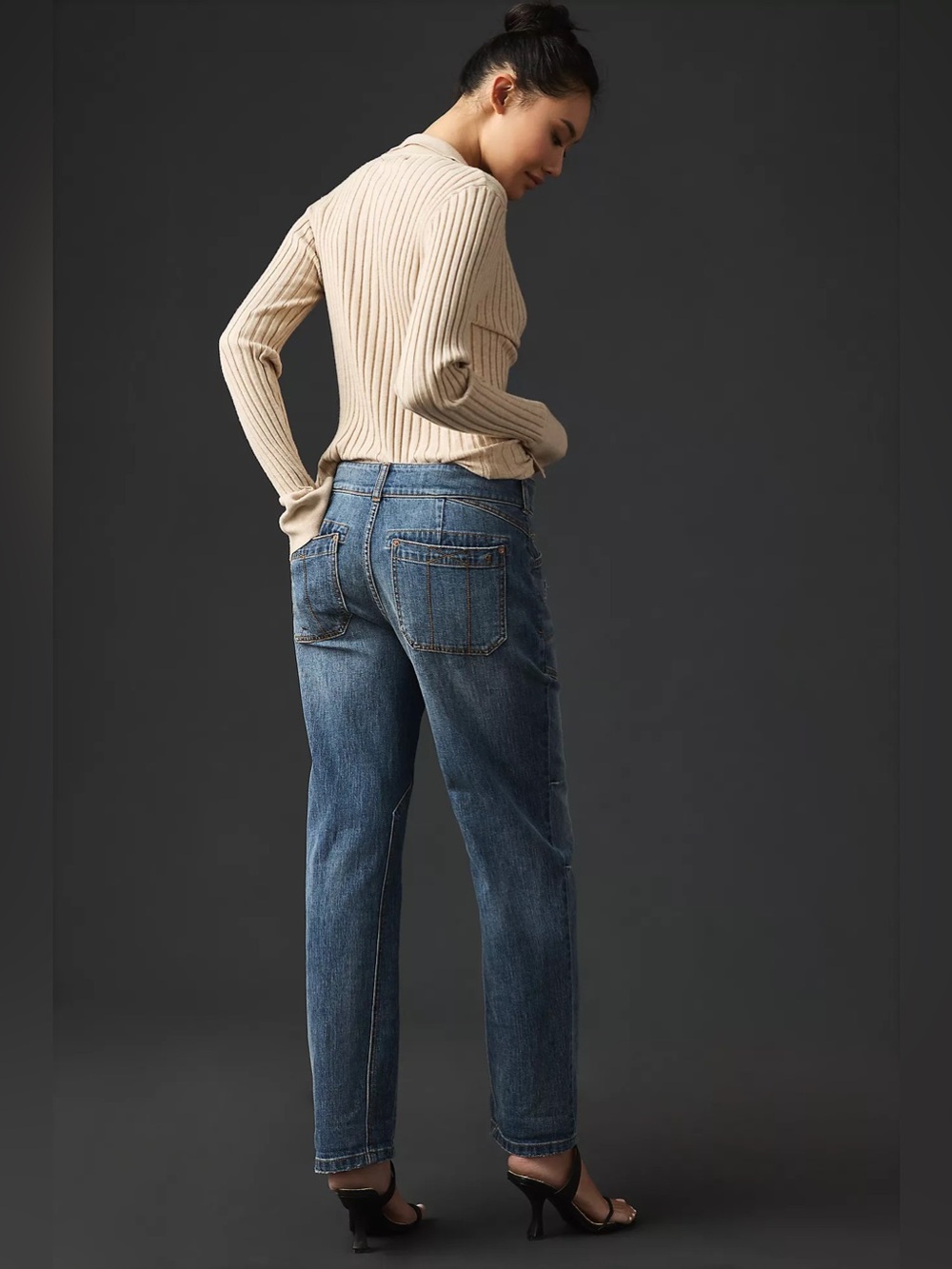 Anthropologie The Wanderer Cuffed Relaxed-Leg Jeans by Pilcro - Picture 12 of 12